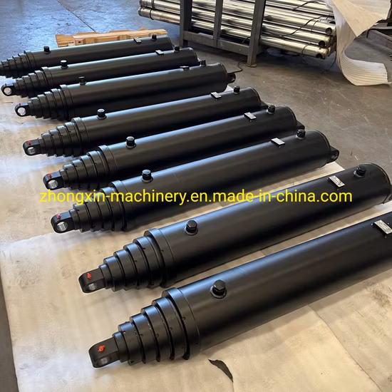 Hot Selling Dump Truck Trailer Telescopic Hydraulic Cylinders